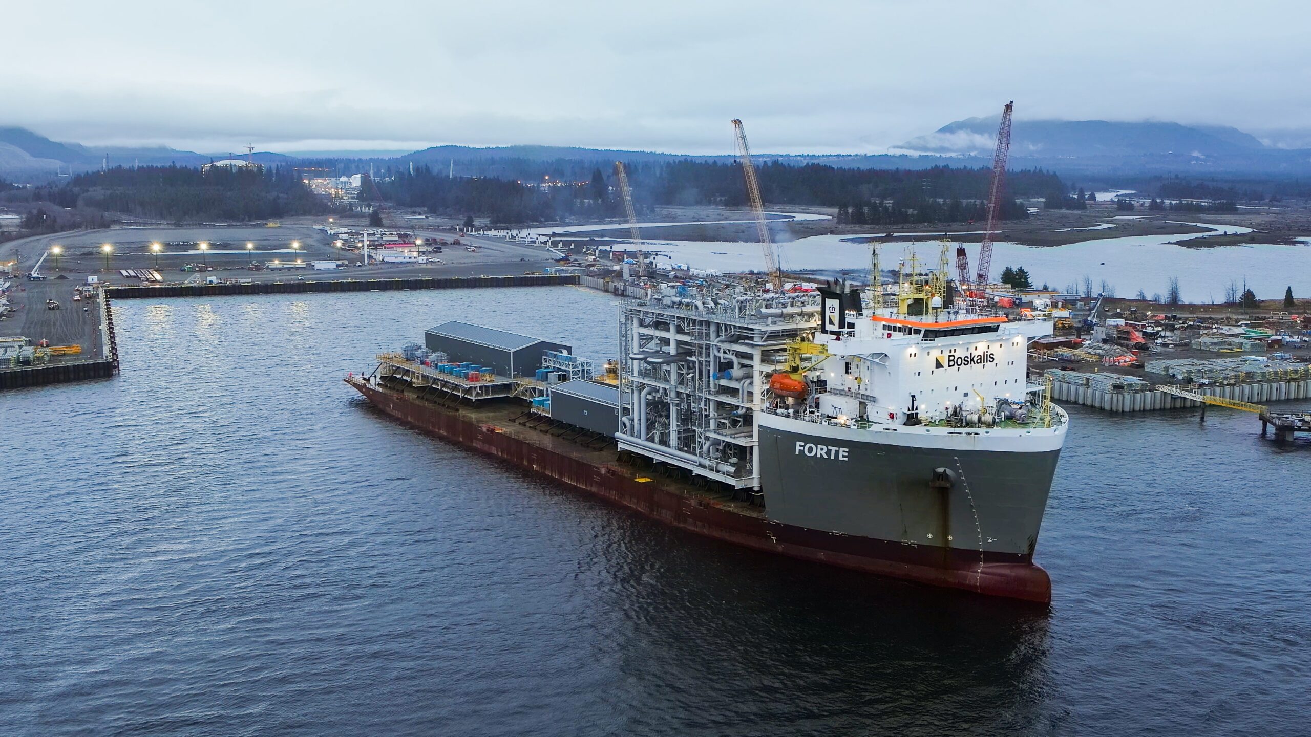 Arrival of large module represents next phase for LNG Canada project construction