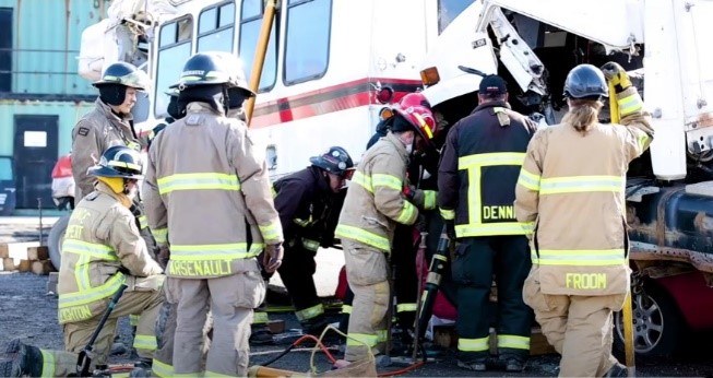Supporting community safety: auto extrication training for first responders